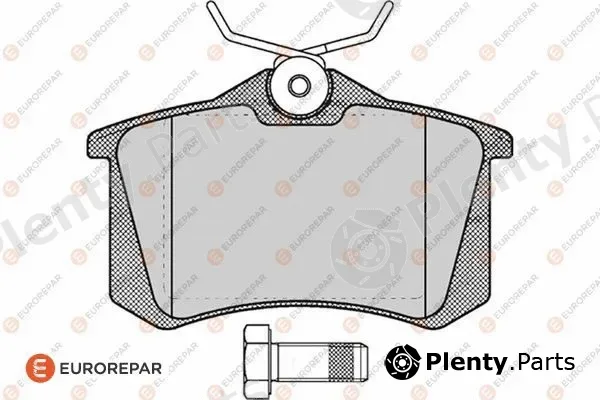 Eurorepar 1617250480 — Brake Pad Set, disc brake