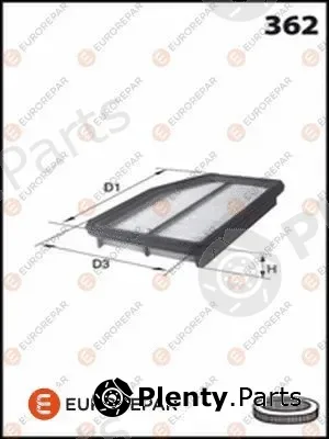 Eurorepar 1613722180 — Air Filter