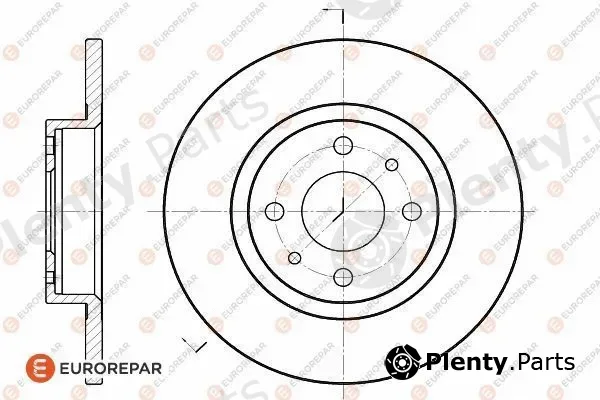 Eurorepar 1618867380 — Brake Disc