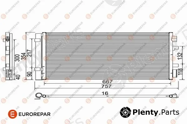 Eurorepar 1618099780 — Condenser, air conditioning