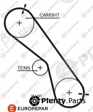 Eurorepar 1633142080 — Timing Belt