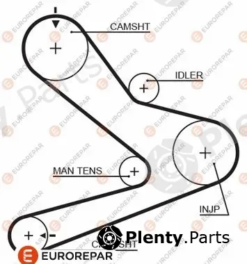 Eurorepar 1633134880 — Timing Belt