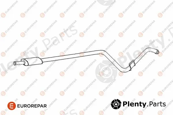 Eurorepar E12802C — Front Muffler
