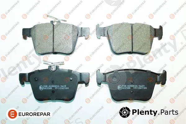 Eurorepar 1681162280 — Brake Pad Set, disc brake