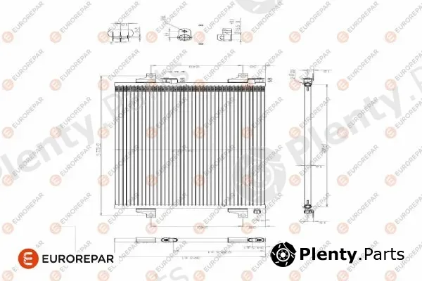 Eurorepar 1610160880 — Condenser, air conditioning