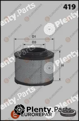 Eurorepar 1667445080 — Air Filter