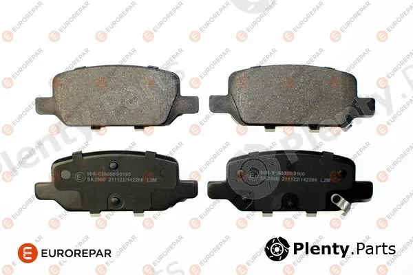 Eurorepar 1689800880 — Brake Pad Set, disc brake
