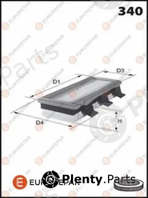 Eurorepar E147026 — Air Filter