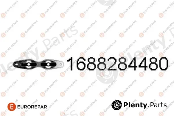 Eurorepar 1688284480 — Rubber Strip, exhaust system