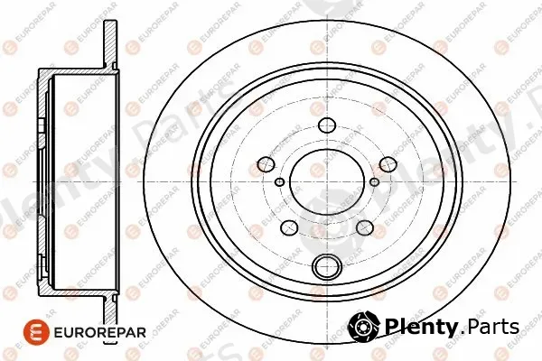 Eurorepar 1642779480 — Brake Disc