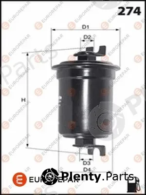 Eurorepar 1643631680 — Fuel Filter