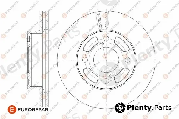 Eurorepar 1676011580 — Brake Disc