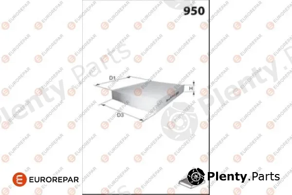 Eurorepar 1686262380 — Filter, cabin air