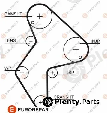 Eurorepar 1633128280 — Timing Belt