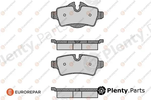 Eurorepar 1617276980 — Brake Pad Set, disc brake