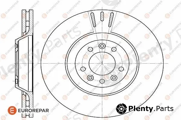 Eurorepar 1618864680 — Brake Disc