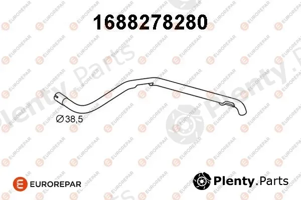 Eurorepar 1688278280 — Exhaust Pipe