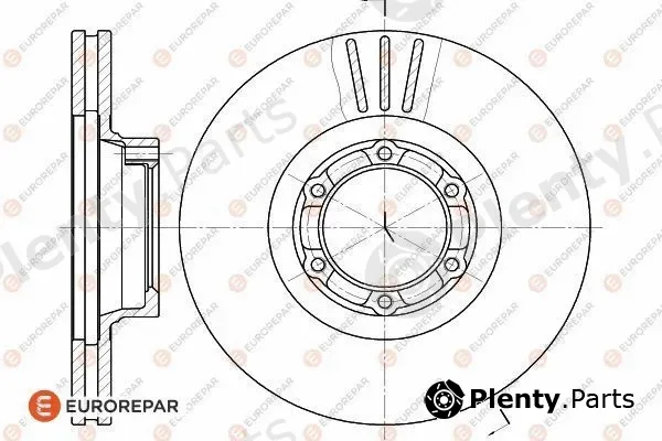 Eurorepar 1618883680 — Brake Disc