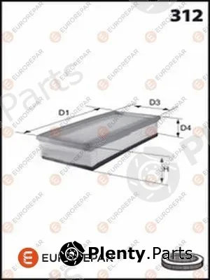 Eurorepar 1616247980 — Air Filter
