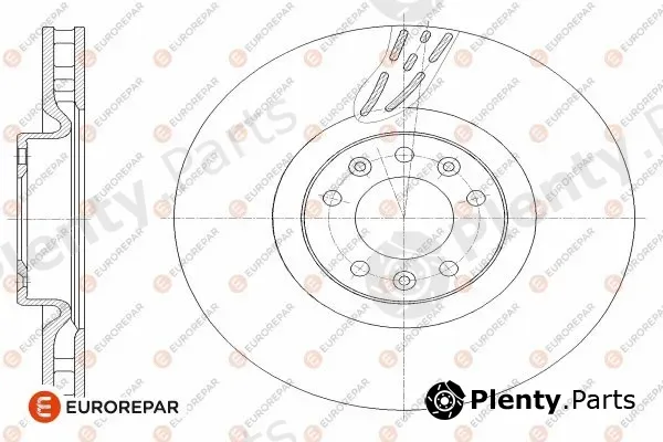 Eurorepar 1642761480 — Brake Disc