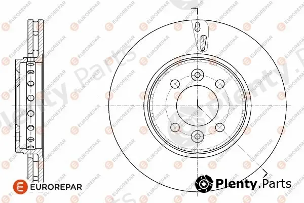 Eurorepar 1642762380 — Brake Disc