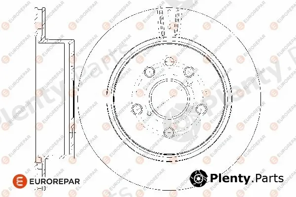 Eurorepar 1667870680 — Brake Disc