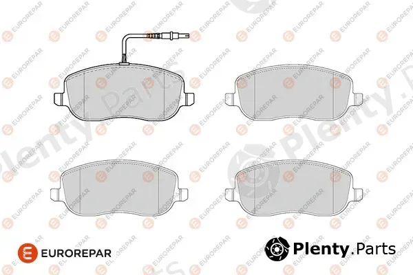 Eurorepar 1686270180 — Brake Pad Set, disc brake