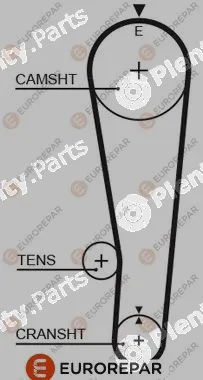 Eurorepar 1633132880 — Timing Belt