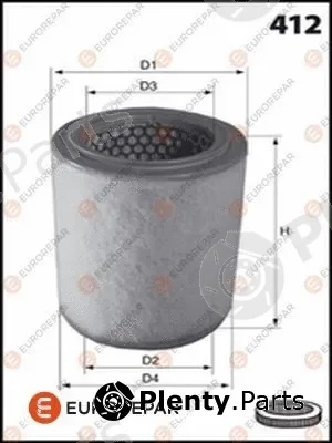 Eurorepar 1616267180 — Air Filter