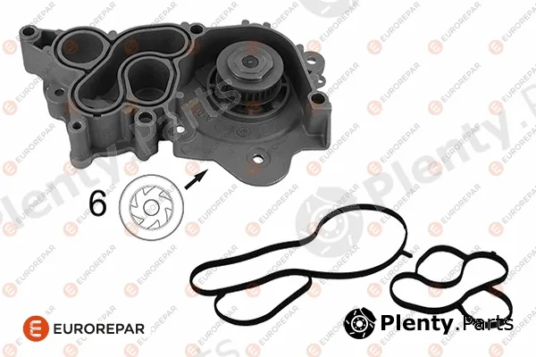 Eurorepar 1682238480 — Water Pump, engine cooling
