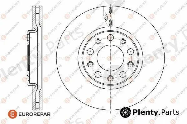 Eurorepar 1622807380 — Brake Disc