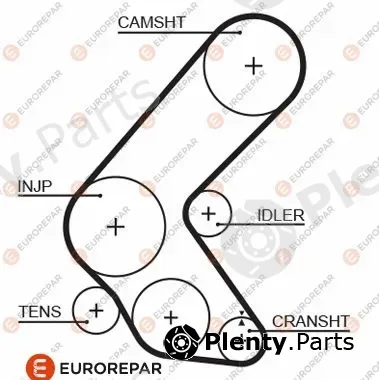 Eurorepar 1633137680 — Timing Belt
