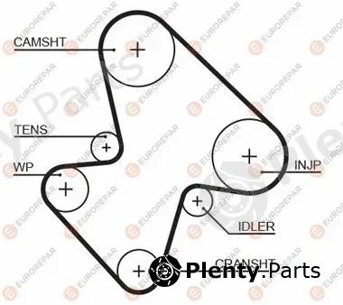 Eurorepar 1633128080 — Timing Belt