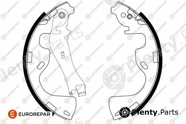 Eurorepar 1643187080 — Brake Shoe Set