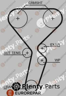 Eurorepar 1633132180 — Timing Belt