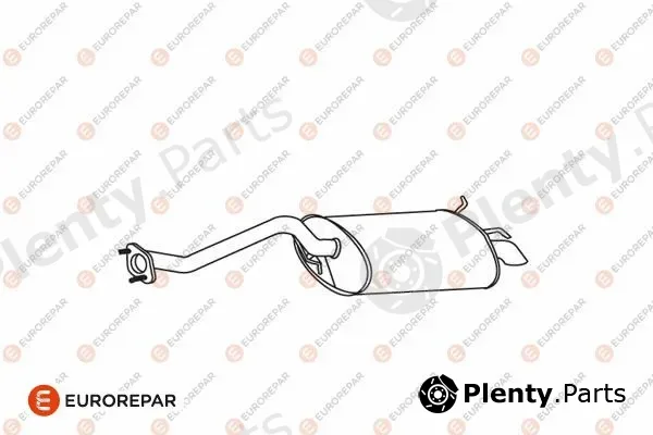 Eurorepar E12804N — Rear Muffler