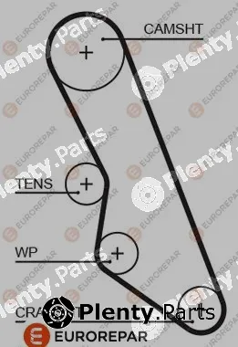 Eurorepar 1633126080 — Timing Belt