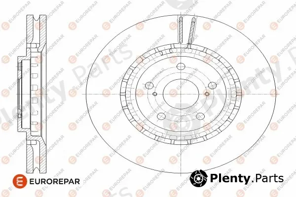 Eurorepar 1642781880 — Brake Disc