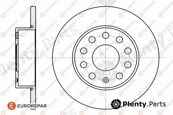 Eurorepar 1618882080 — Brake Disc