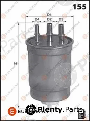 Eurorepar 1611658880 — Fuel Filter