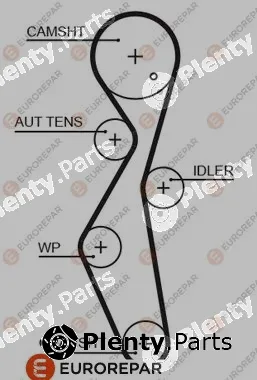 Eurorepar 1633127280 — Timing Belt