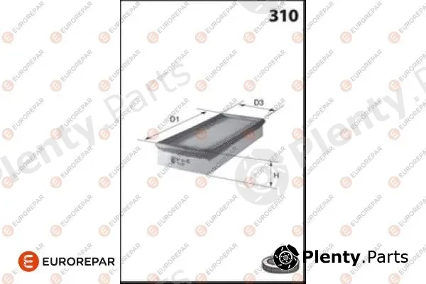 Eurorepar 1682258080 — Air Filter