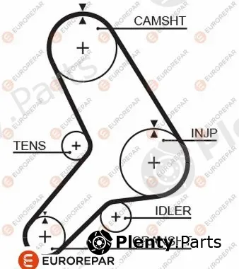 Eurorepar 1633138880 — Timing Belt