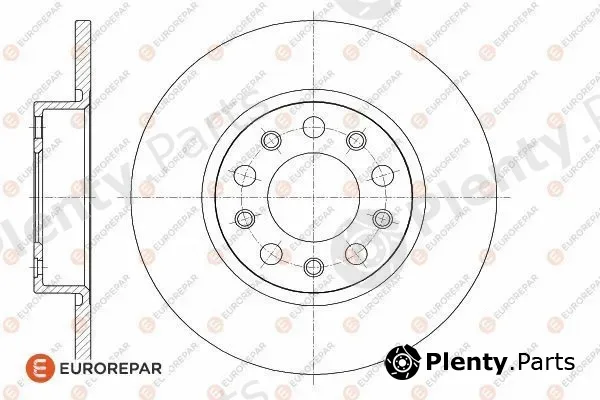 Eurorepar 1622810180 — Brake Disc