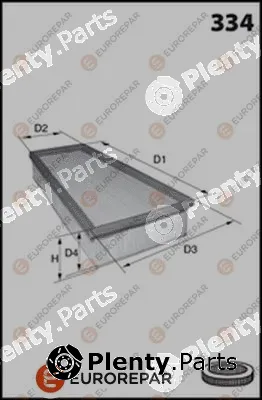 Eurorepar 1667447780 — Air Filter