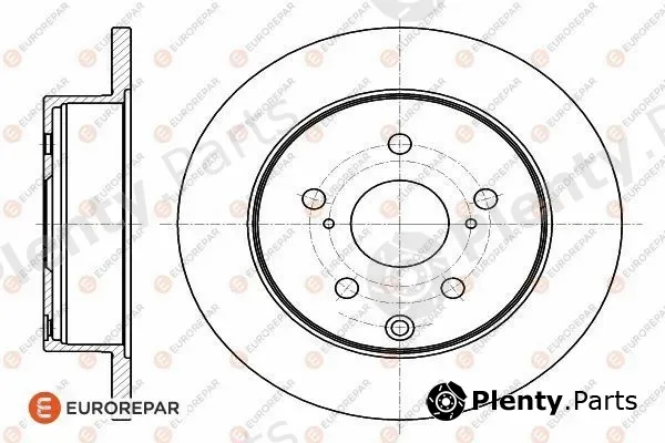 Eurorepar 1622809380 — Brake Disc