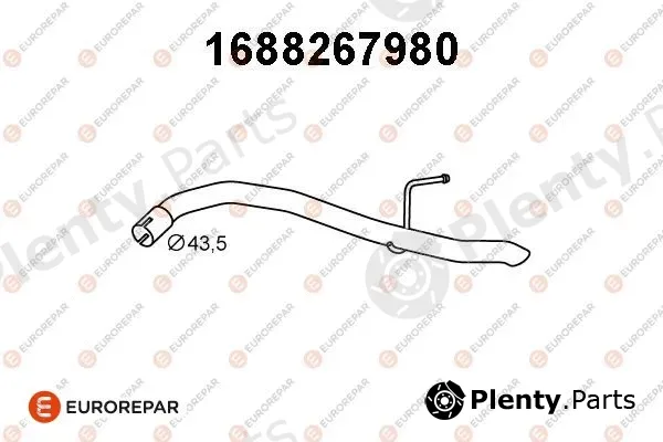 Eurorepar 1688267980 — Exhaust Pipe