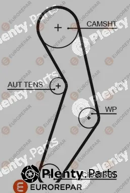 Eurorepar 1633130580 — Timing Belt