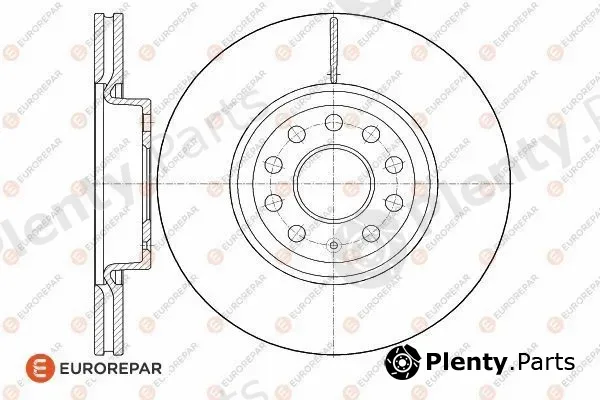 Eurorepar 1618873780 — Brake Disc