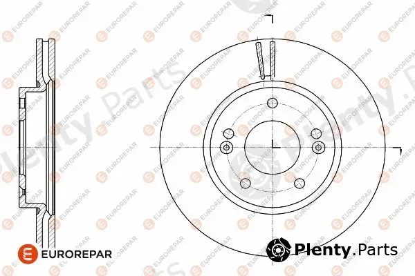 Eurorepar 1642756980 — Brake Disc